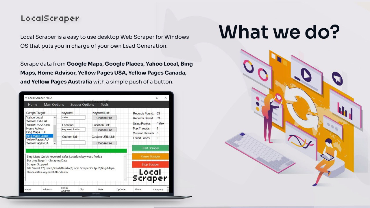 Local Scraper - Lead Generation Software