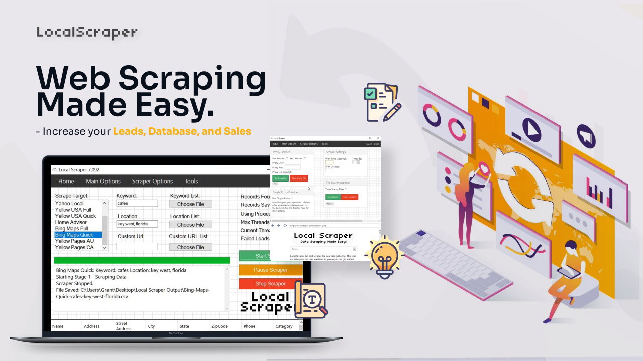 Local Scraper - Lead Generation Software