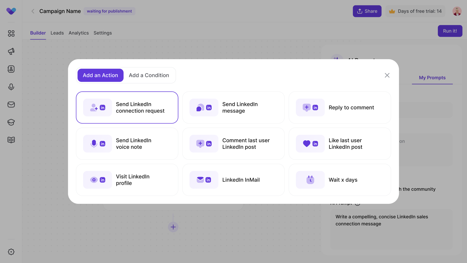 Automated campaigns