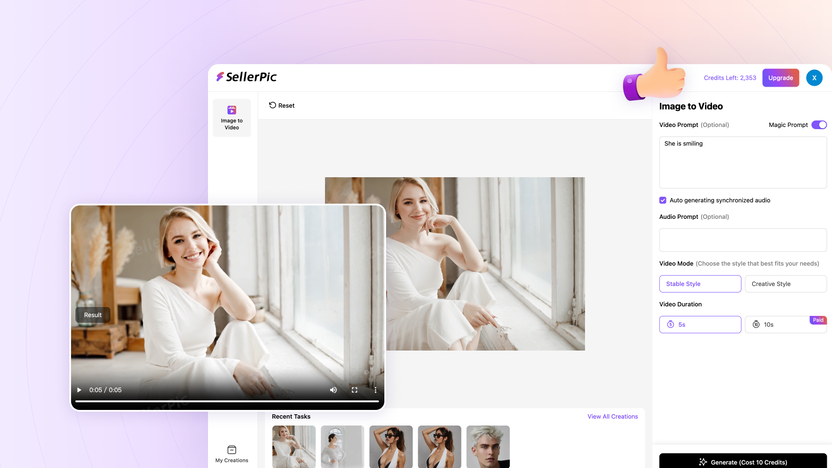 Product video generator
