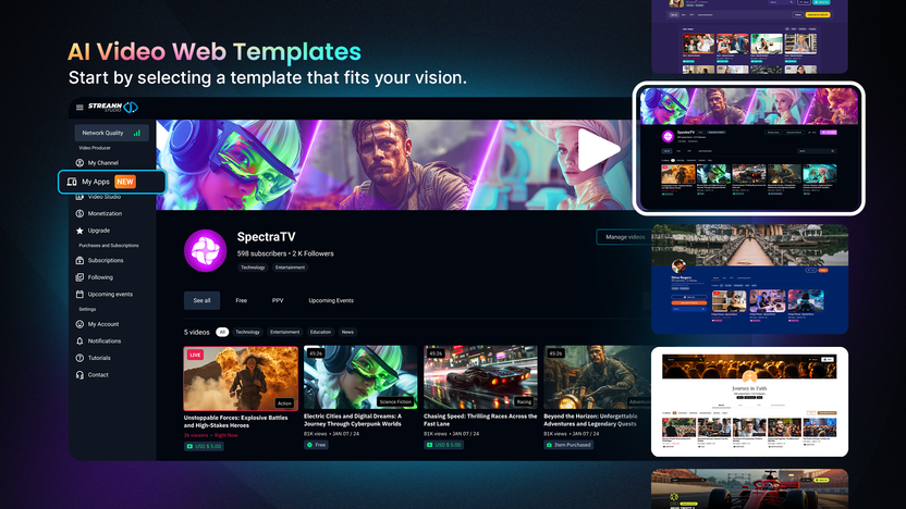 AI-designed templates