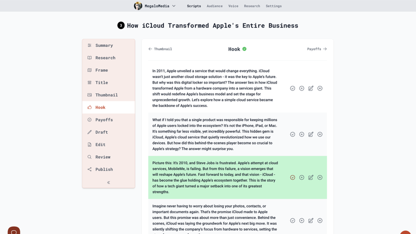 Generate custom hooks